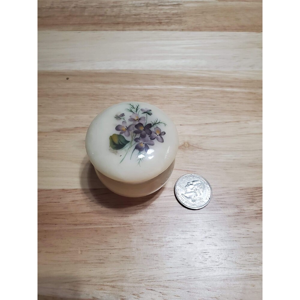 Vintage french alabaster carved stone bo